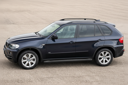 Side Steps Allmond Black (2 pcs, Aluminum) for BMW X5 E-70 2007-2013 - image 1