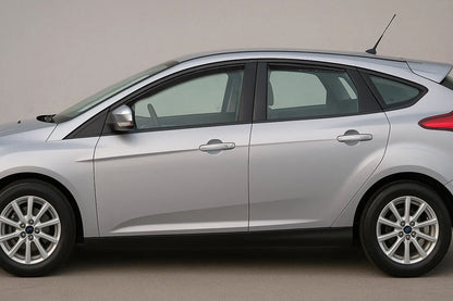 In-Channel Window Deflectors Niken Luxury (SD/HB, 4 pcs) for Ford Focus III 2011-2017 - image 1