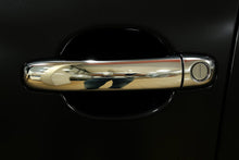 Chrome Door Handle Covers (4 pcs, Stainless Steel) for Volkswagen Touareg 2002-2010 - image 1