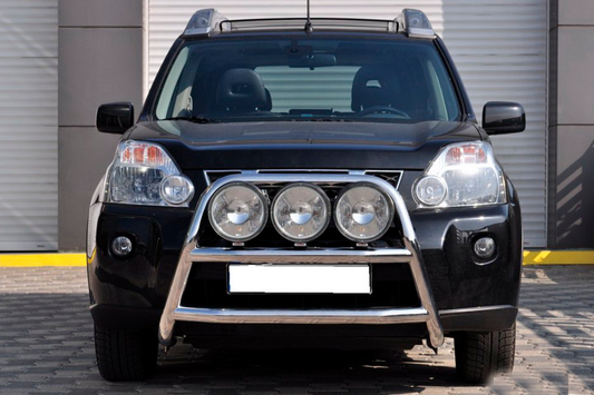 Front Bar WT018 (Stainless Steel) for Nissan X-trail T31 2007-2014 - image 1
