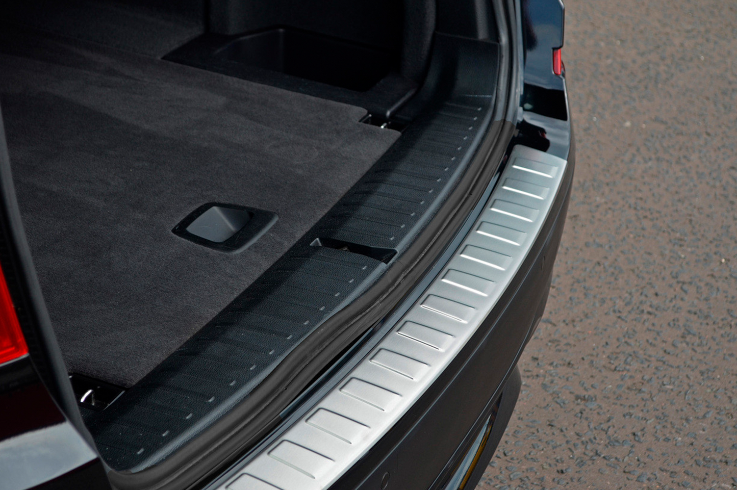 Stainless Steel Rear Bumper Protector OmsaLine (matte, stainless) for BMW X3 F25 2011-2018 - image 9