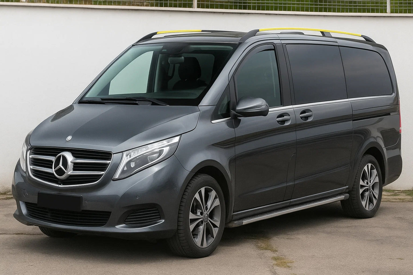 In-Channel Wind Deflectors Niken Luxury (2 pcs) for Mercedes Vito/V-class W447 2014- - image 3