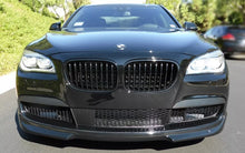 Kidney Grille 1 Bar (Gloss Black) for BMW 7 Series F01/F02 2008-2015 - image 1