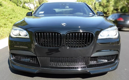 Kidney Grille 1 Bar (Gloss Black) for BMW 7 Series F01/F02 2008-2015 - image 1