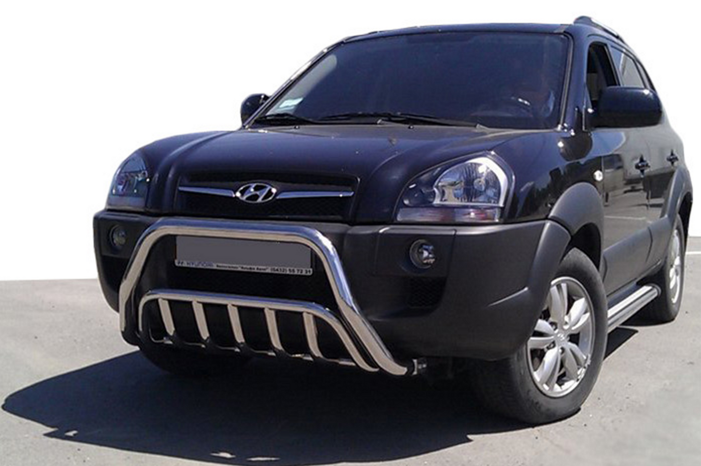 Bull Bar WT002 (Stainless Steel) for Hyundai Tucson JM 2004- - image 1