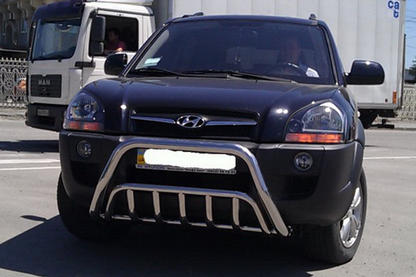 Bull Bar WT002 (Stainless Steel) for Hyundai Tucson JM 2004- - image 2