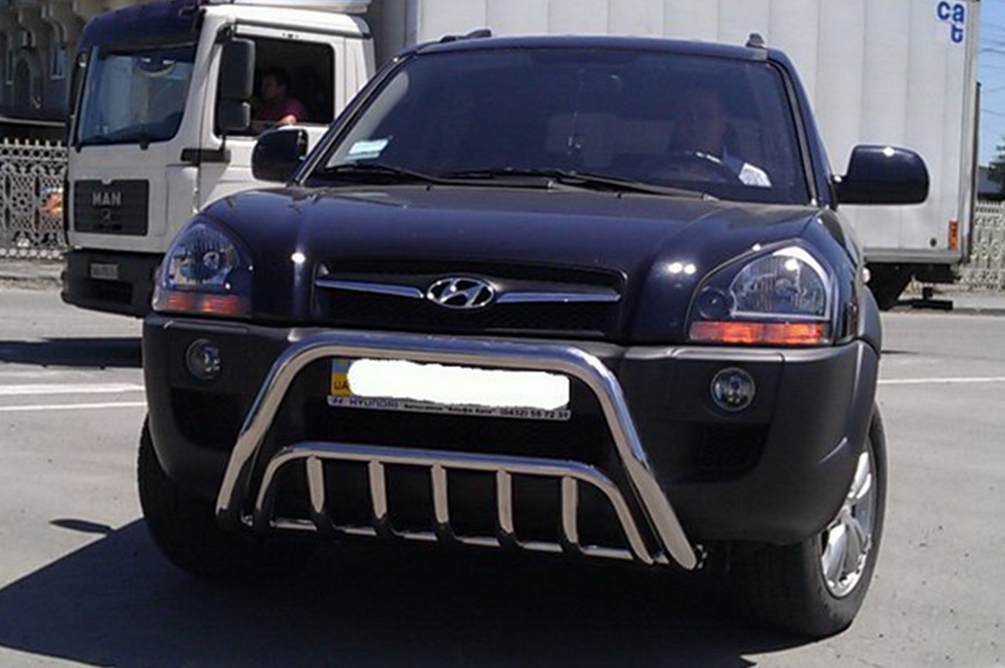 Bull Bar WT002 (Stainless Steel) for Hyundai Tucson JM 2004- - image 2