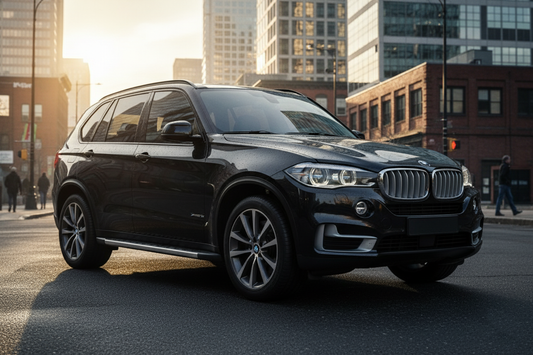 Side Steps Duru (2 pcs, Aluminum) for BMW X5 F-15 2013-2018 - image 1