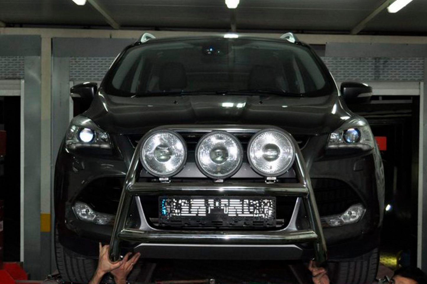 Bull Bar WT018 (Stainless Steel) for Ford Kuga/Escape 2013-2019 - image 6