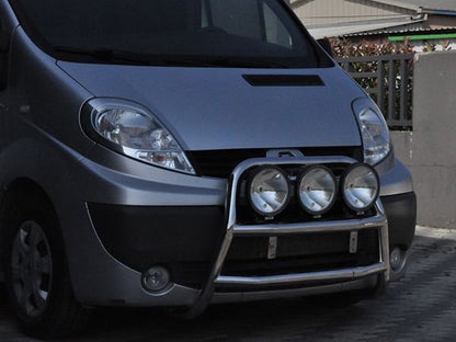 Bull Bar WT018 (Stainless Steel) for Renault Trafic 2001-2015 - image 2
