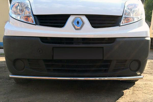 Front protection ST008 (stainless) for Renault Trafic 2001-2015 - image 1