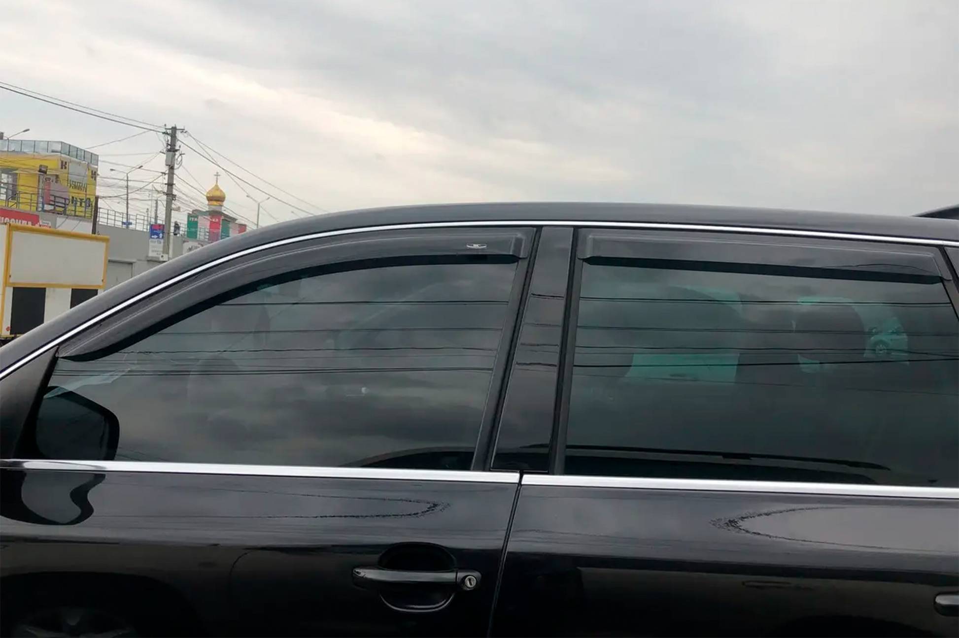 Window Deflectors (4 pcs, HIC) for Volkswagen Touareg 2002-2010 - image 13
