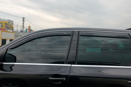 Window Deflectors (4 pcs, HIC) for Volkswagen Touareg 2002-2010 - image 13