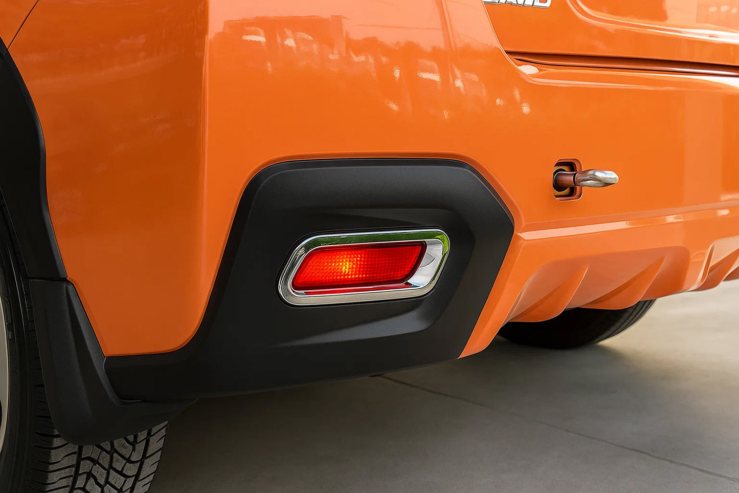 Rear tail light covers Libao (2 pcs, plastic) for Subaru XV 2011-2017 - image 1