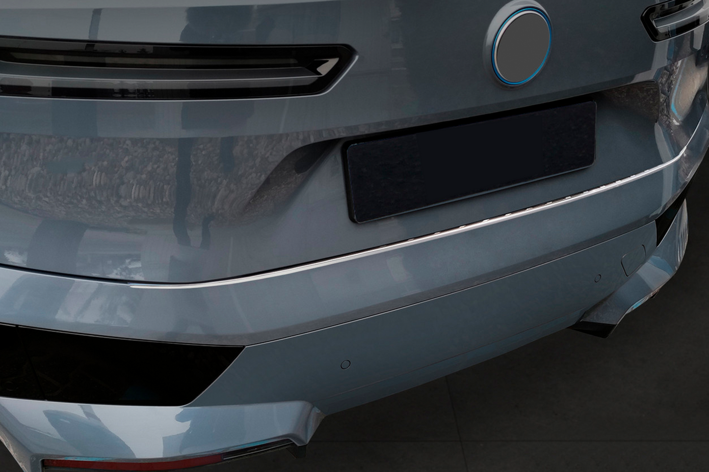 Rear Bumper Protector Carmos Stainless Steel for BMW iX (I20) 2022- - image 6