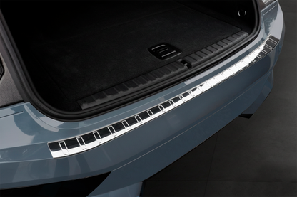 Rear Bumper Protector Carmos Stainless Steel for BMW iX (I20) 2022- - image 1