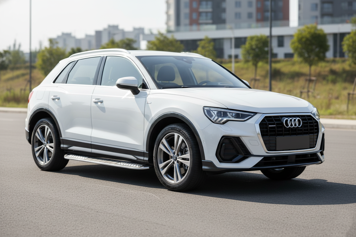 Side Steps Tayga V2 (2 pcs, Aluminum) for Audi Q3 2019- - image 1