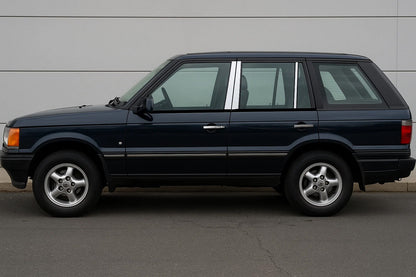 Stainless Steel Door Pillar Trim (6 pcs) for Range Rover II P38A 1997-2002 - image 1