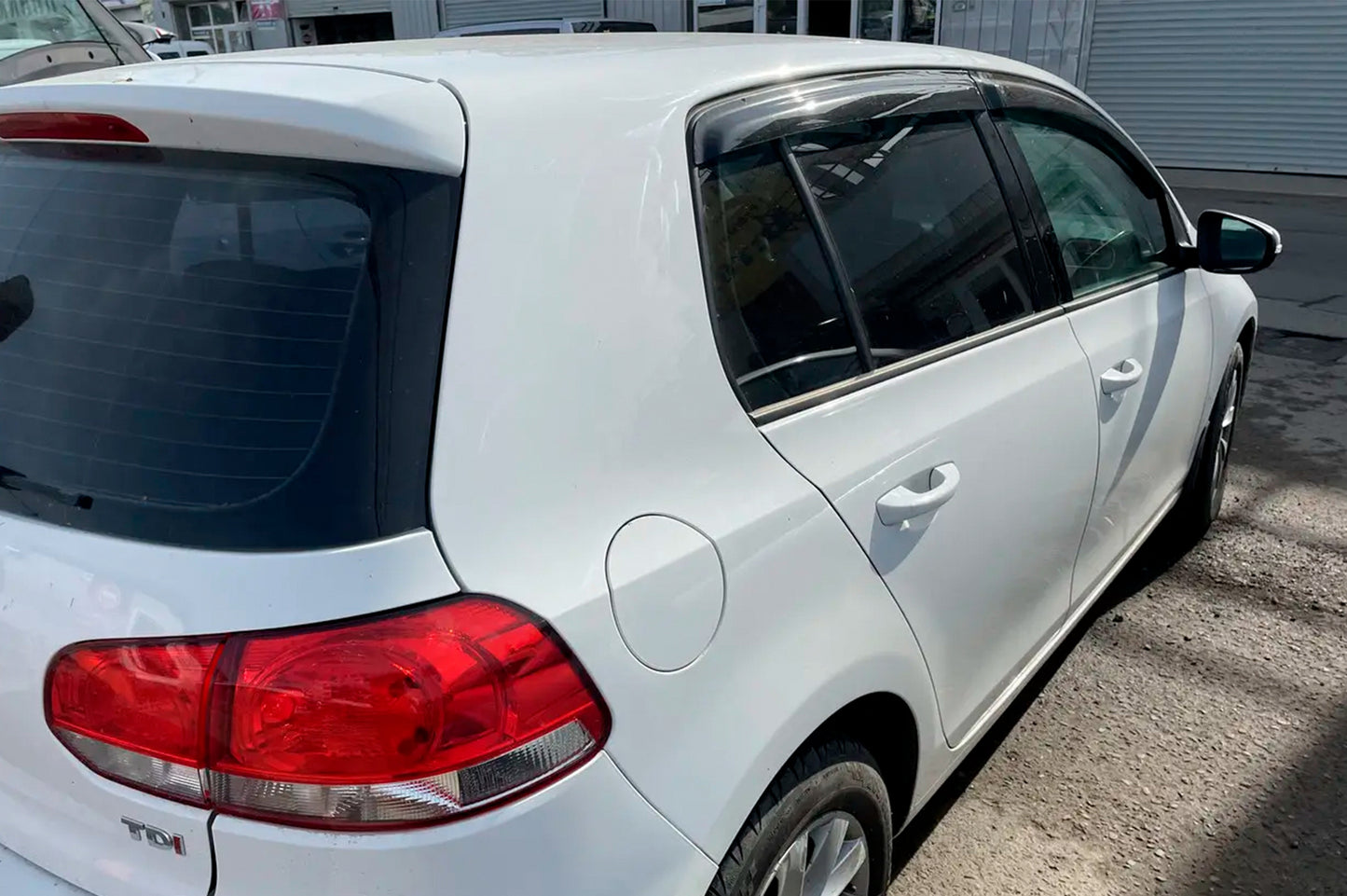 Window Deflectors HB (4 pcs, HIC) for Volkswagen Golf 6 2008-2014 - image 1