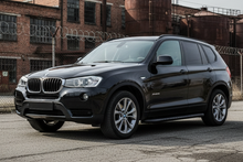 Side Steps Bosphore Black (2 pcs, Aluminum) for BMW X3 F-25 2011-2018 - image 1