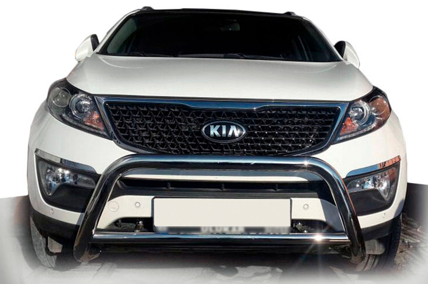 Bull Bar WT005 (Stainless Steel) for Kia Sorento II XM 2009-2014 - image 1