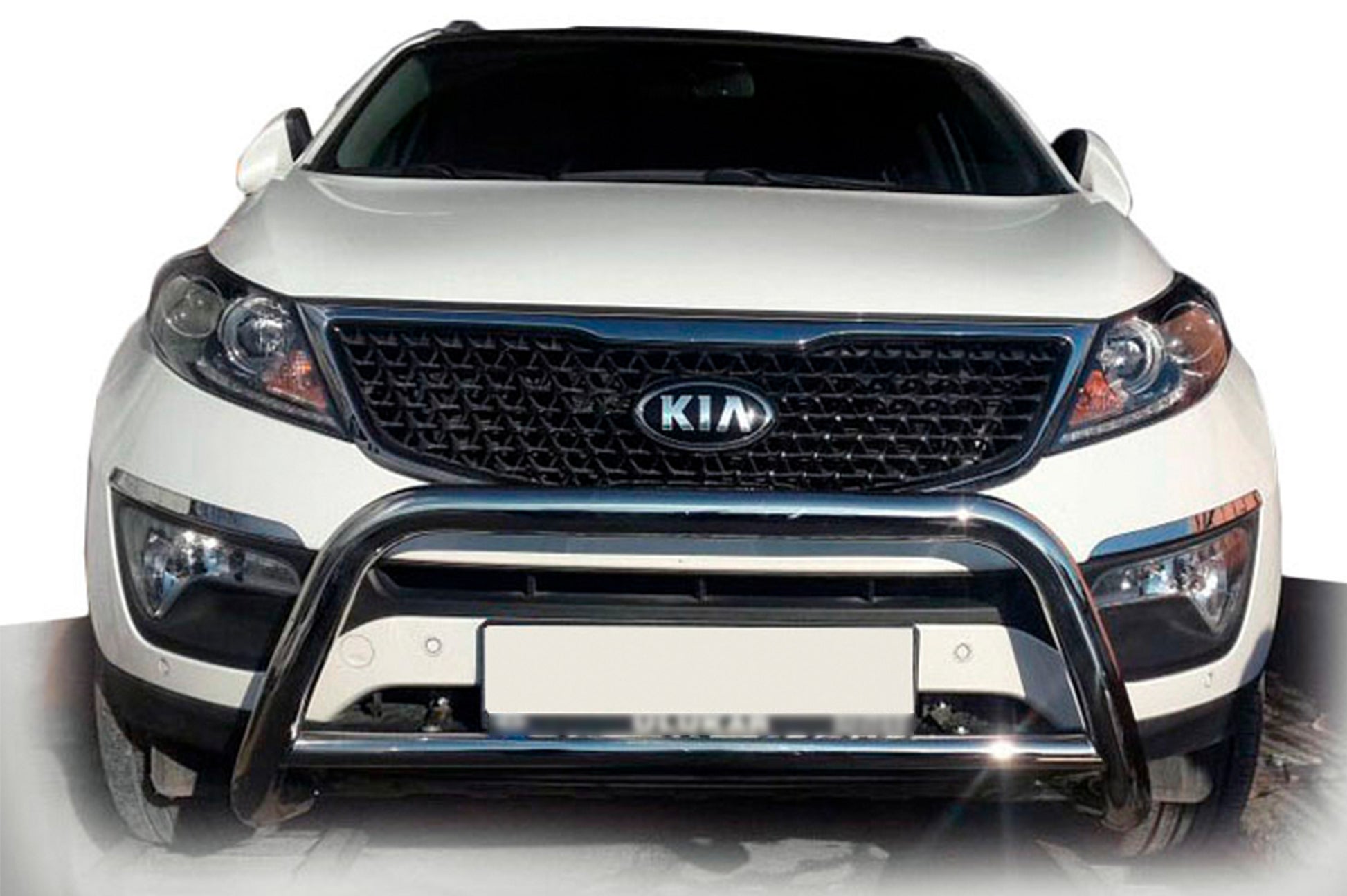 Bull Bar WT005 (Stainless Steel) for Kia Sorento II XM 2009-2014 - image 1