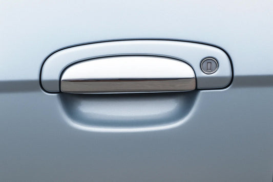 Chrome Door Handle Covers (4 pcs) for Hyundai Getz 2002- - image 1