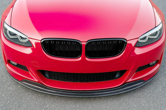 Kidneys M-Look (for E92/E93 2007-2010 non-M / 2008-2013 M3, Gloss Black) for BMW 3 Series E-90/91/92/93 2005-2011 - image 1