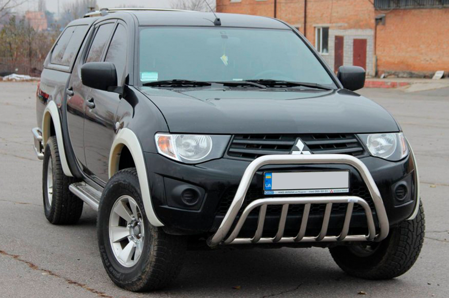 Bull Bar (Stainless Steel) for Mitsubishi L200 2006-2015 - image 2