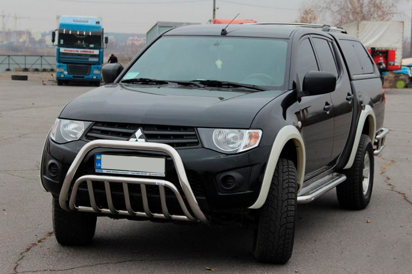 Bull Bar (Stainless Steel) for Mitsubishi L200 2006-2015 - image 3