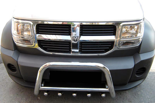 Front Bar QT006 (Stainless Steel) for Dodge Nitro 2006-2011 - image 1