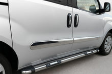 Door Moldings Stainless Steel (4 pcs) for Fiat Doblo II 2010-2022 - image 1