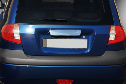 Chrome trim above license plate (2006↗, stainless steel) for Hyundai Getz 2002- - image 3