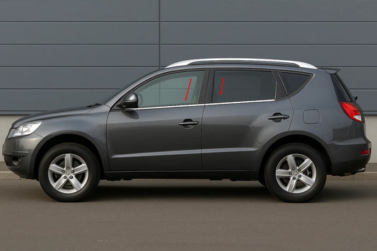 Window Trim Stainless Steel (4 pcs) for Geely Emgrand X7 2011- - image 1