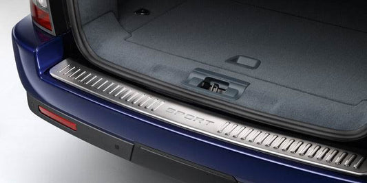 Cover on the rear bumper 2010-2013 (stainless steel) for Range Rover Sport 2005-2013 - Reelken Auto