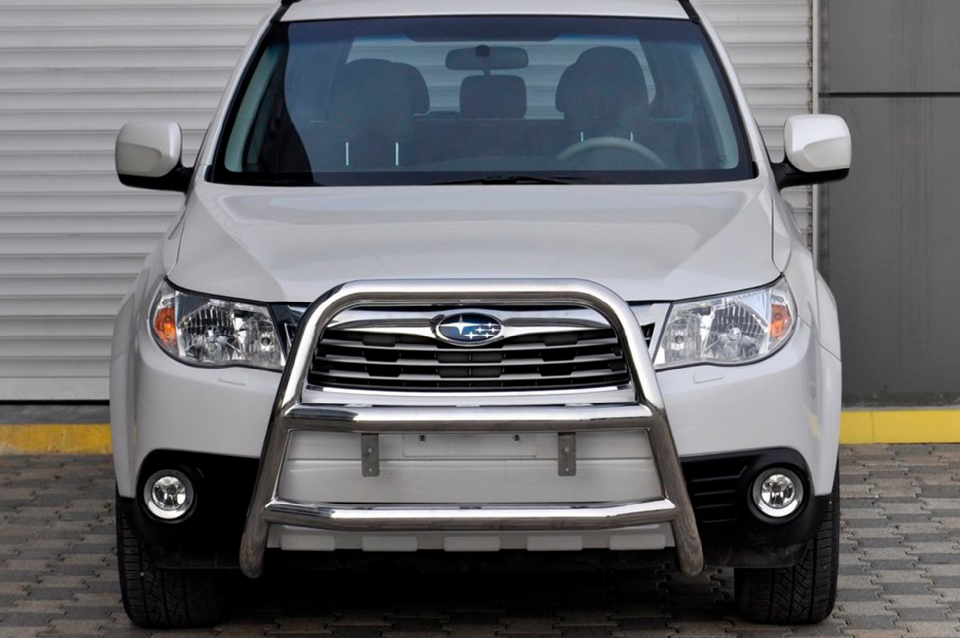 Bull Bar WT018 (Stainless Steel) for Subaru Forester 2008-2013 - image 4