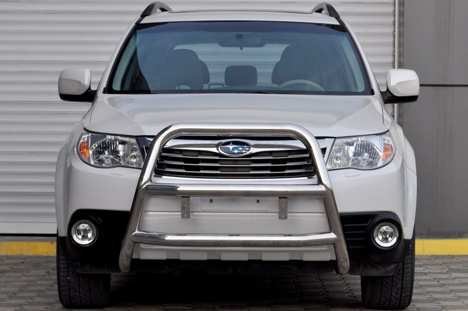 Bull Bar WT018 (Stainless Steel) for Subaru Forester 2008-2013 - image 1
