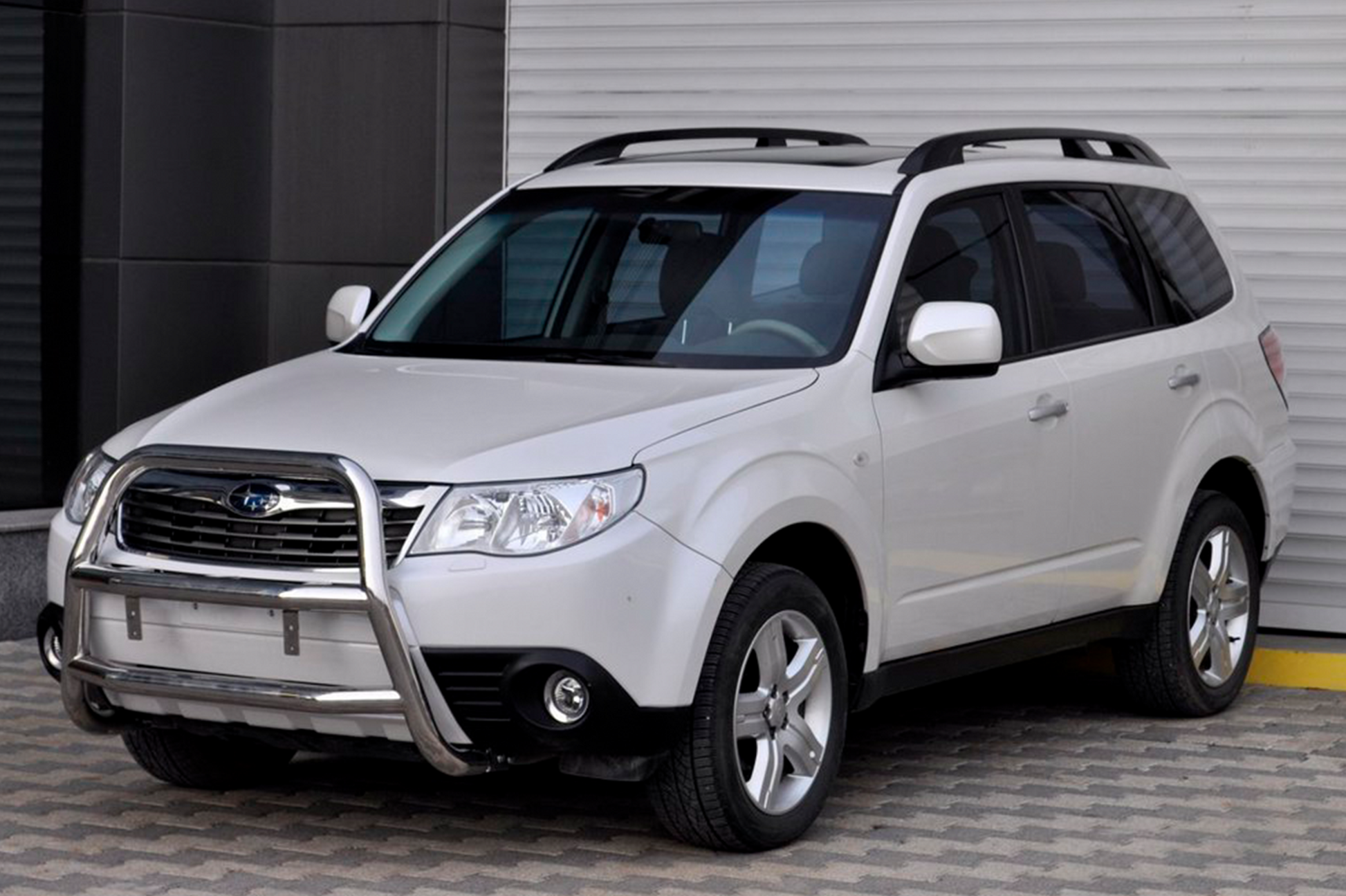 Bull Bar WT018 (Stainless Steel) for Subaru Forester 2008-2013 - image 3