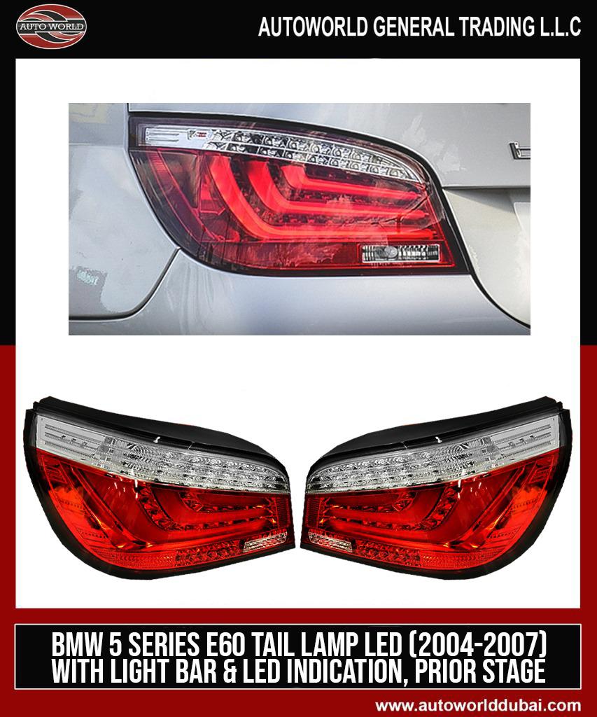 LED Tail Lights (2 pcs) for BMW 5 Series E60/E61 2003-2010 - image 1