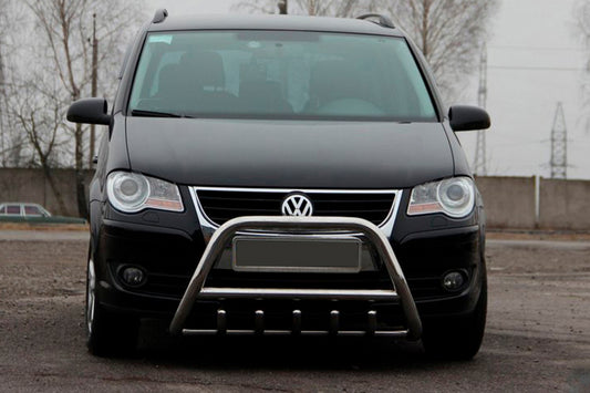 Bull Bar WT003 (Stainless Steel) for Volkswagen Touran 2003-2010 - image 1