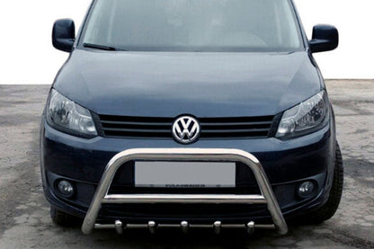 Bull Bar WT003 (60 mm, Stainless Steel) for Volkswagen Caddy 2010-2015 - image 1