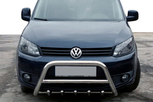 Bull Bar WT003 (60 mm, Stainless Steel) for Volkswagen Caddy 2010-2015 - image 1