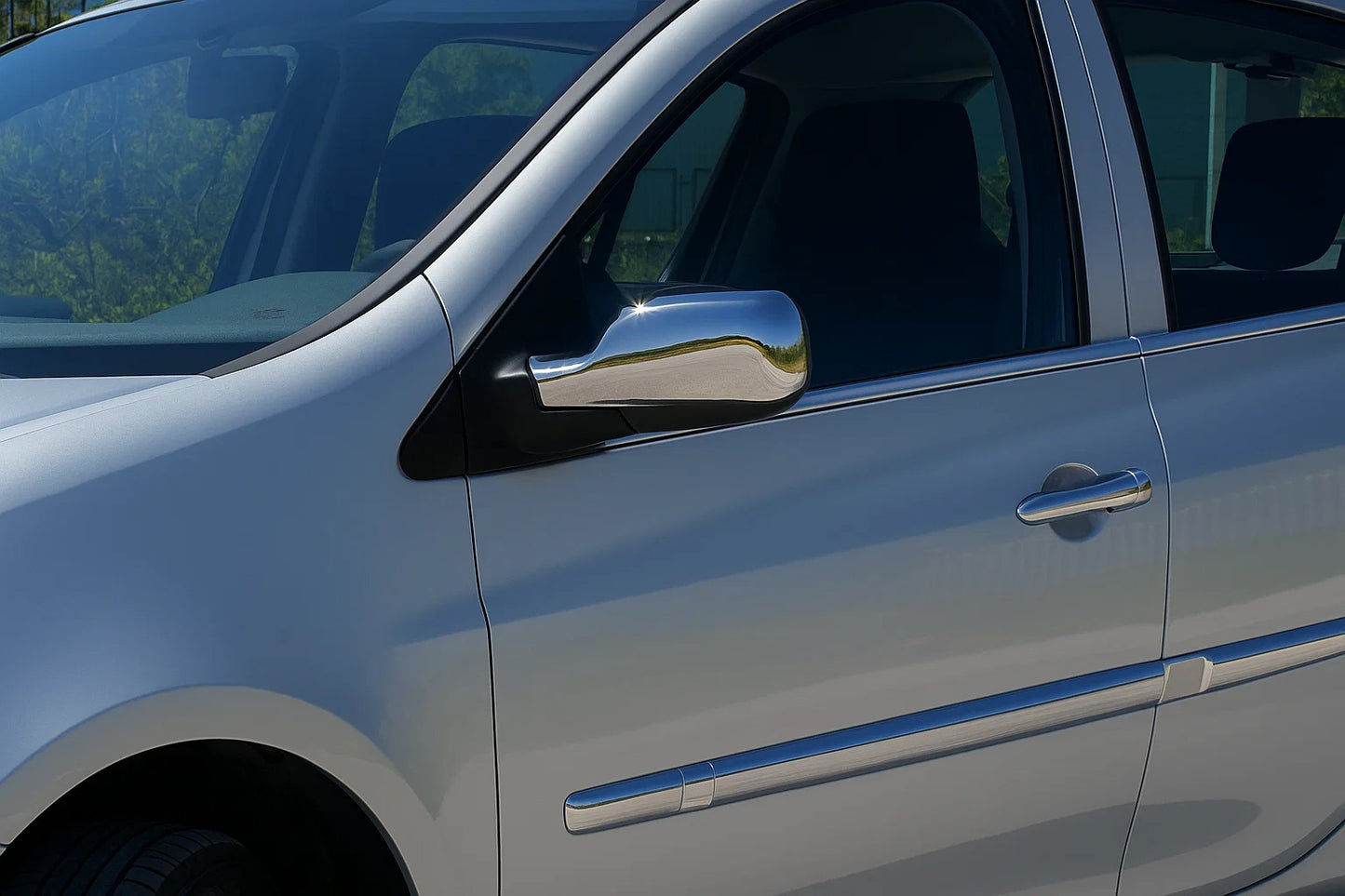 Exterior Window Trim Stainless Steel (4 pcs) for Renault Clio III 2005-2012 - image 1