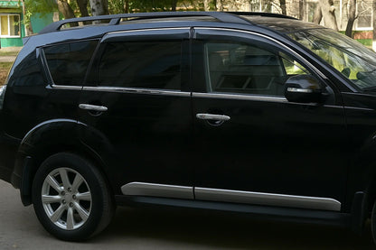 Window Trim (6 pcs, Stainless Steel) for Mitsubishi ASX 2010-2023 - image 3