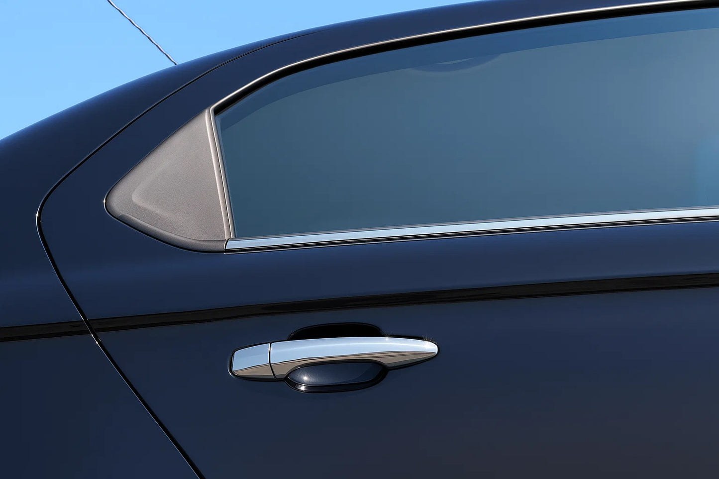 Chrome Door Handle Covers (4 pcs, Stainless Steel) for Citroen C-Elysee 2013-2022 - image 1