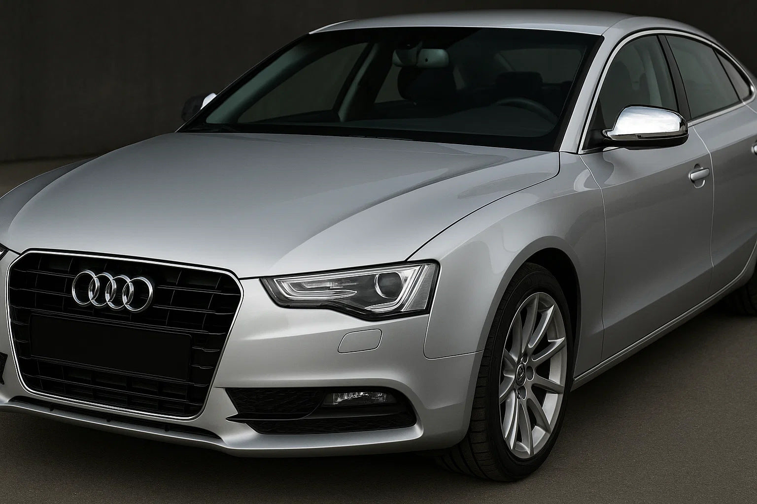 Mirror Covers 2010-2015 (2 pcs, Stainless Steel) for Audi A5 2007-2015 - image 3