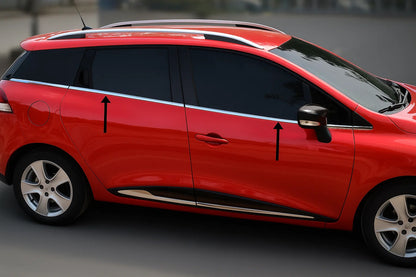 Window Trim Stainless Steel (Sport Tourer, 8 pcs) for Renault Clio IV 2012-2019 - image 1