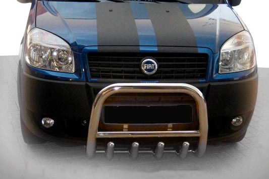 Front Bar QT006 (Stainless Steel) for Fiat Doblo I 2005-2010 - image 1