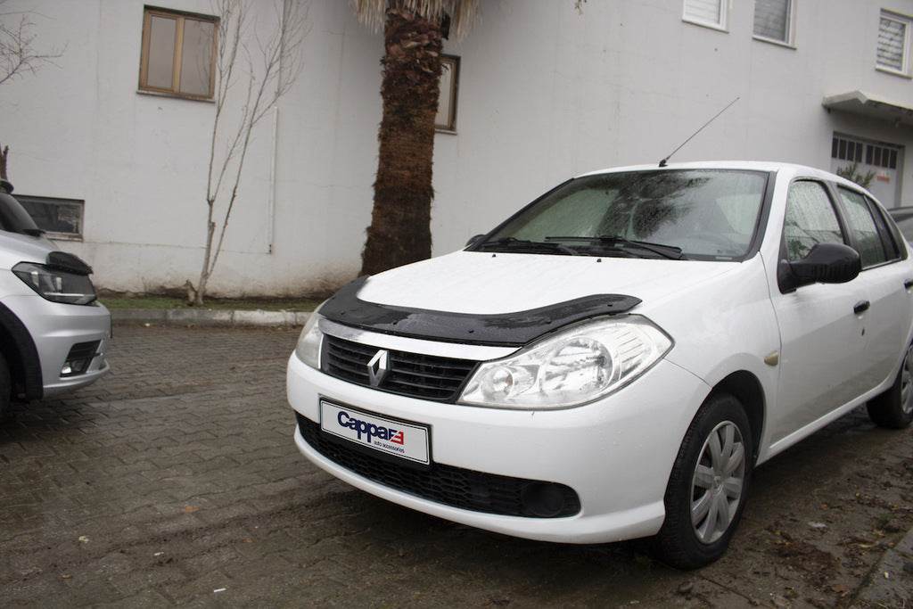 The hood deflector (EuroCap) for Renault Symbol 2008-2013 - Reelken Auto