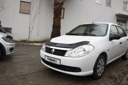 The hood deflector (EuroCap) for Renault Symbol 2008-2013 - Reelken Auto